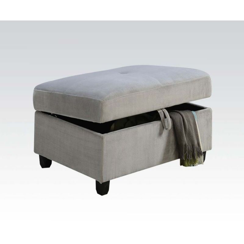 ACME Furniture - Belville Ottoman w/Storage - 52713