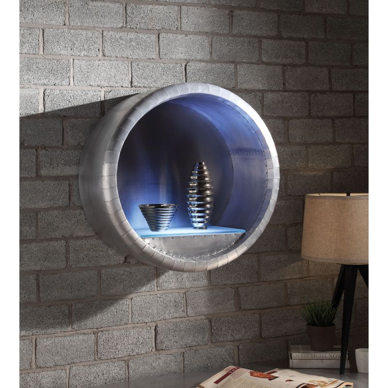 ACME Furniture - Brancaster Wall Rack w/LED Light - 97040