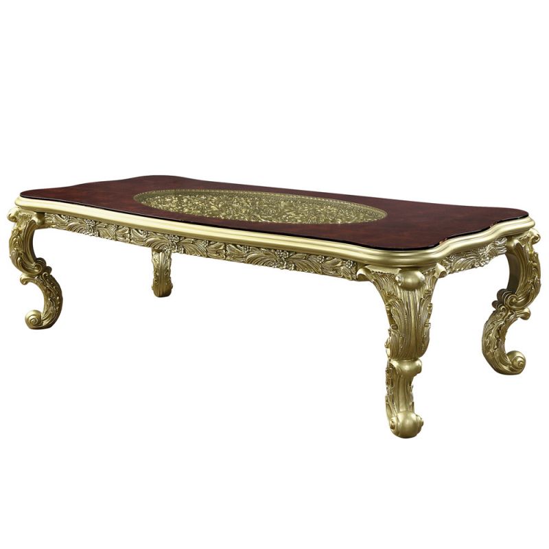 ACME Furniture - Cabriole Dining Table - Gold - DN01482