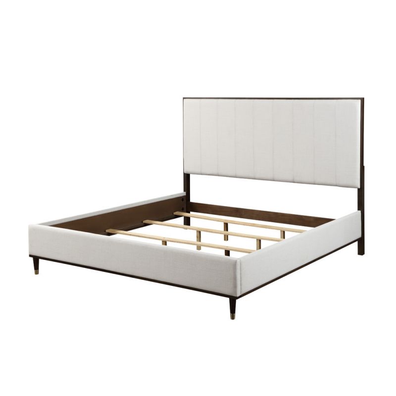 ACME Furniture - Carena Eastern King Bed - White & Brown - BD02026EK