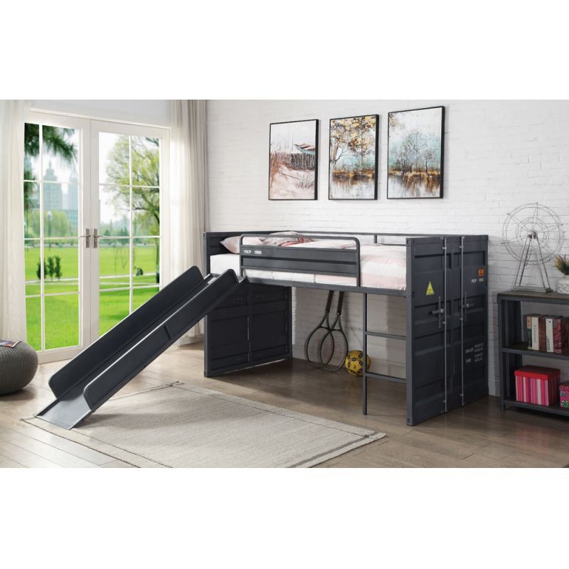 ACME Furniture - Cargo Twin Loft Bed w/Slide - 38305