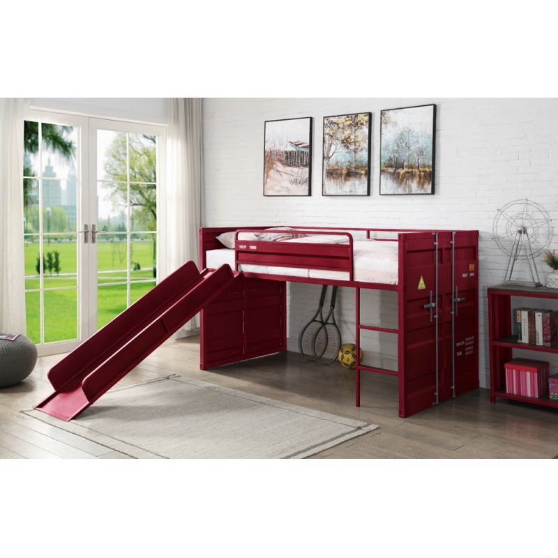 ACME Furniture - Cargo Twin Loft Bed w/Slide - 38300