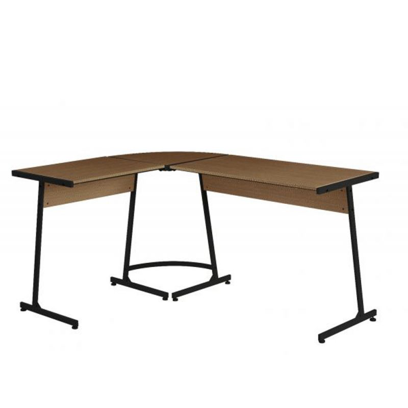 ACME Furniture - Carver Computer Desk - Black & Oak - OF00044