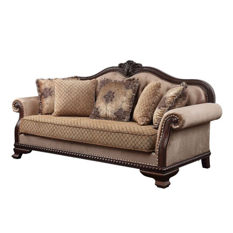 ACME Furniture - Chateau De Ville Sofa w/5 Pillows - 58265