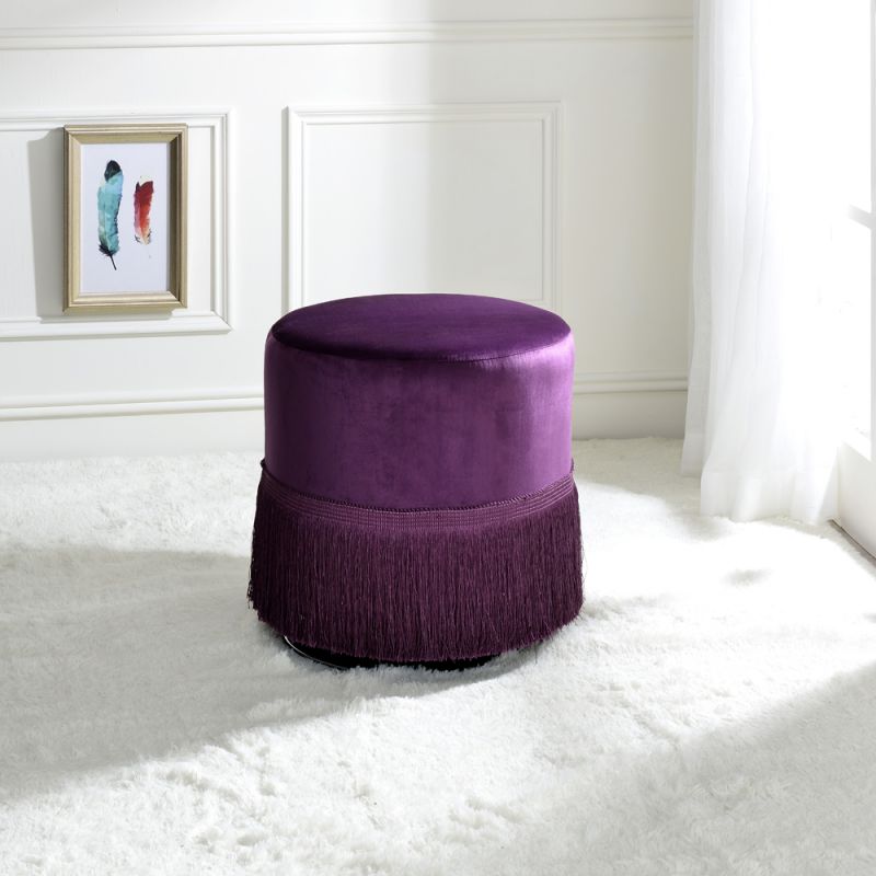 ACME Furniture - Clivia Ottoman - 96467