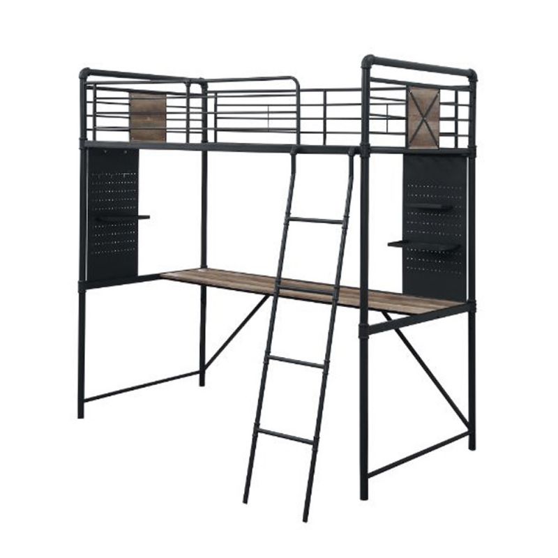 ACME Furniture - Cordelia Twin Loft Bed w/Desk - 38310