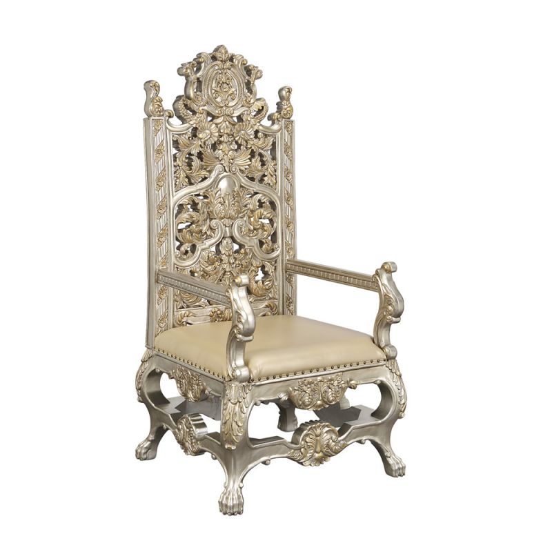 ACME Furniture - Danae Arm Chair (Set of 2) - Champagne & Gold - DN01199