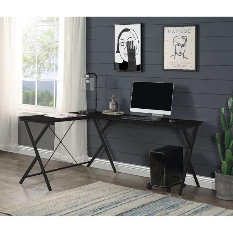 ACME Furniture - Demas Computer Desk - Black - OF00049