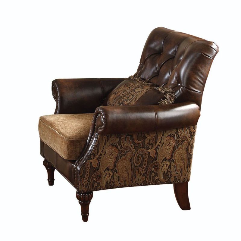 ACME Furniture  -  Dreena Chair (w/1 Pillow)  - 05497