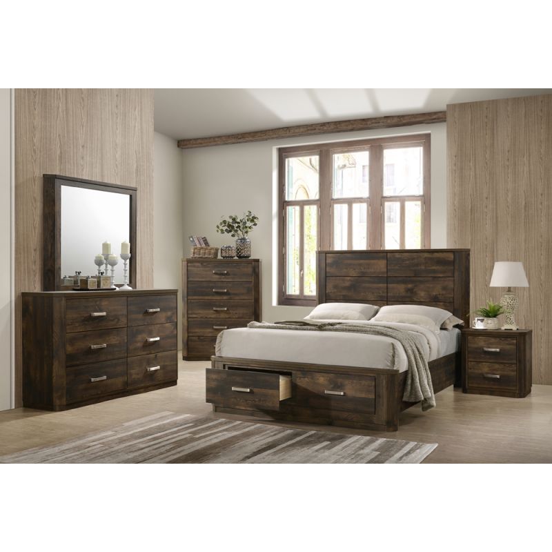 ACME Furniture - Elettra Queen Bed w/Storage - 24200Q
