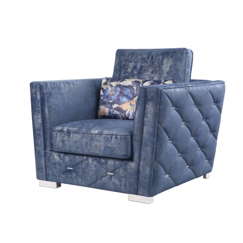 ACME Furniture - Emilia Chair w/1 Pillow - 56027