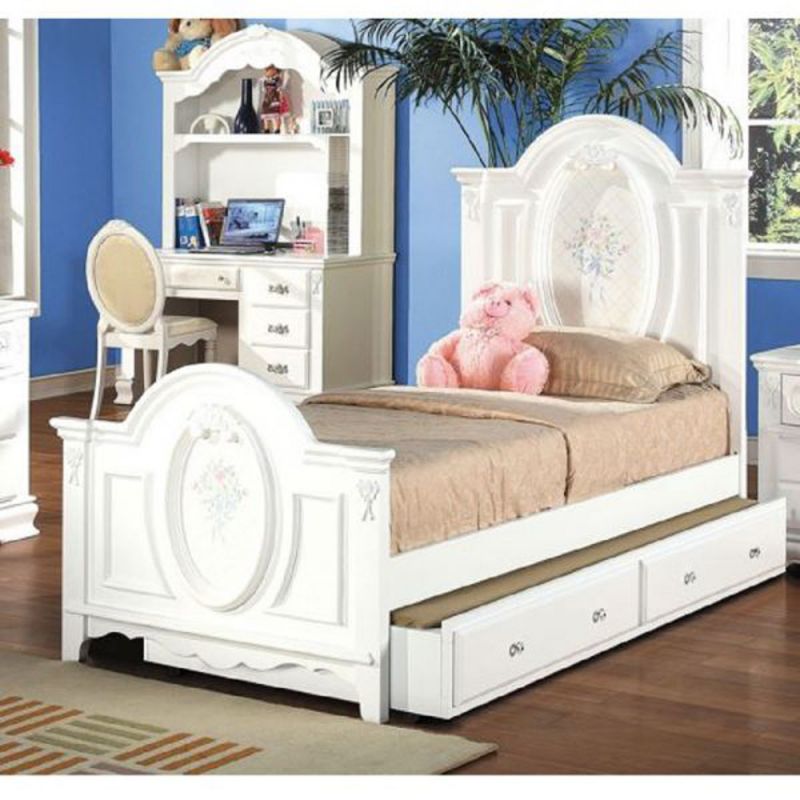 ACME Furniture - Flora Twin Bed - White - BD01645T