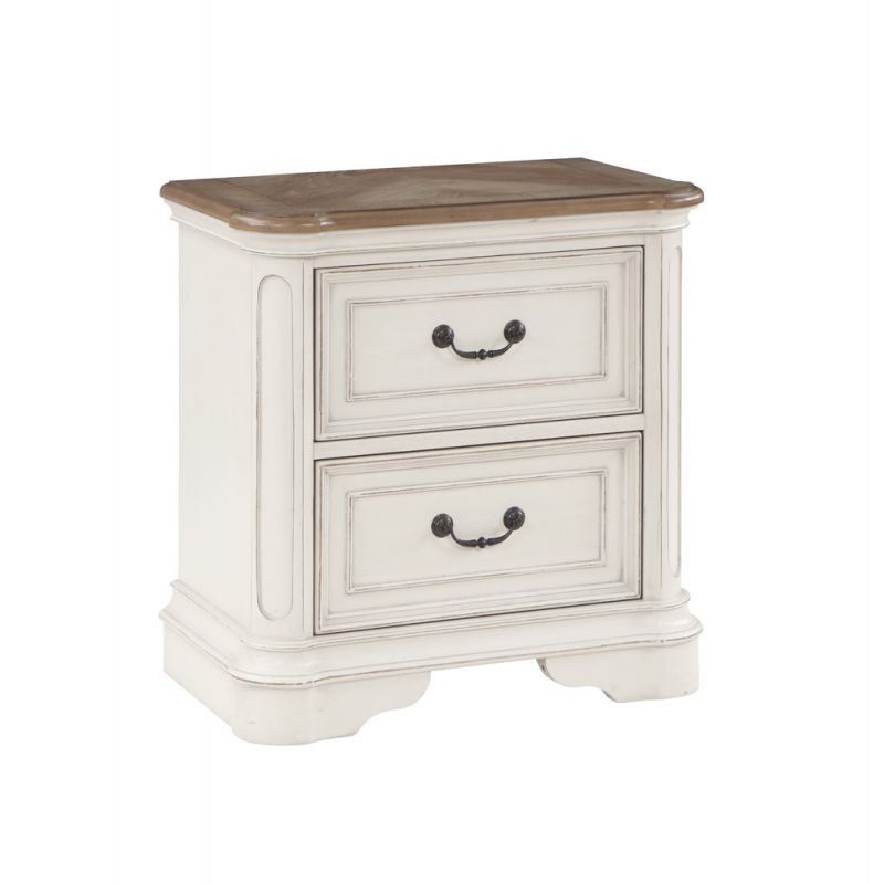 ACME Furniture - Florian Nightstand - Gray & Antique White - BD01649