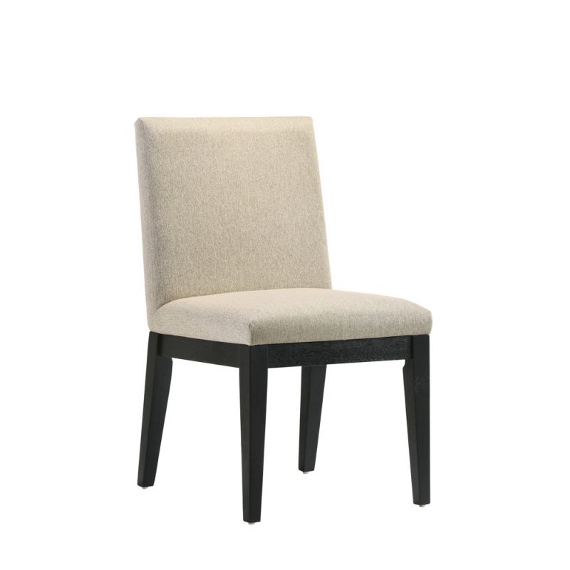 ACME Furniture - Froja Side Chair (Set of 2) - Beige & Black - DN01803