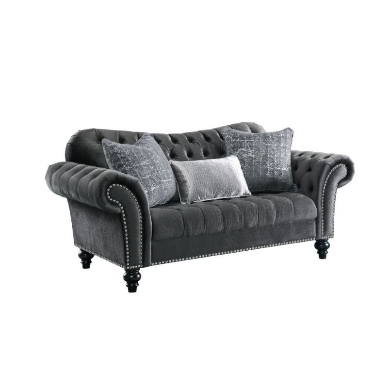 ACME Furniture - Gaura Loveseat (w/3 Pillows) - 53091