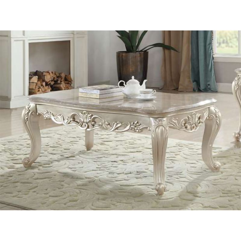 ACME Furniture - Gorsedd Coffee Table w/Marble Top - 82440