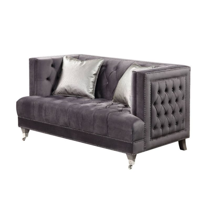 ACME Furniture - Hegio Loveseat w/2 Pillows - 55266