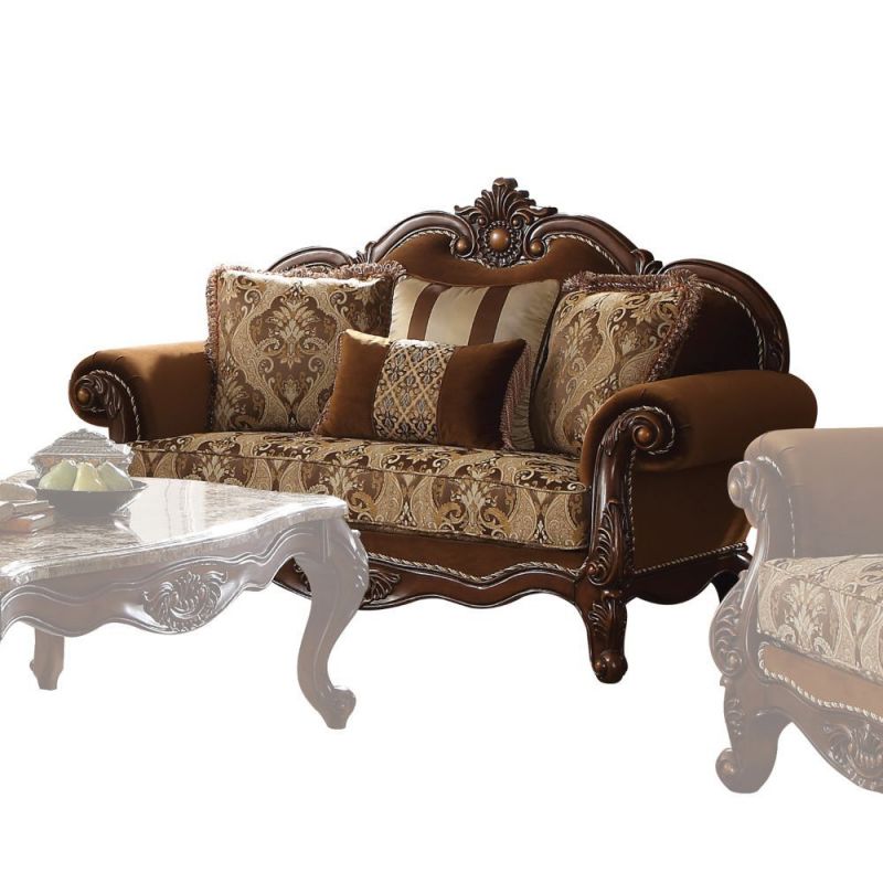 ACME Furniture - Jardena Loveseat (w/4 Pillows) - 50656