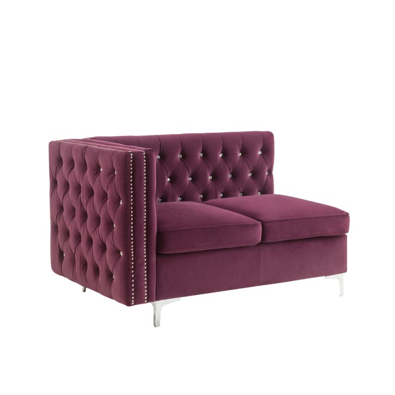 ACME Furniture - Jaszira Modular - Armless Loveseat w/2 Pillows - 57331