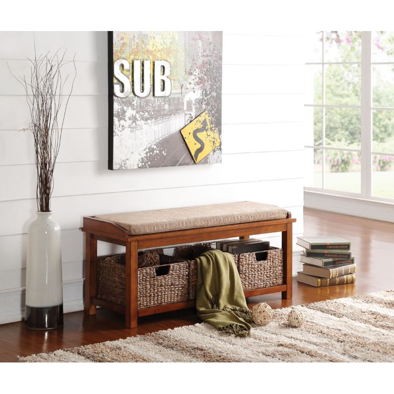 ACME Furniture - Letha Bench w/Storage - 96622