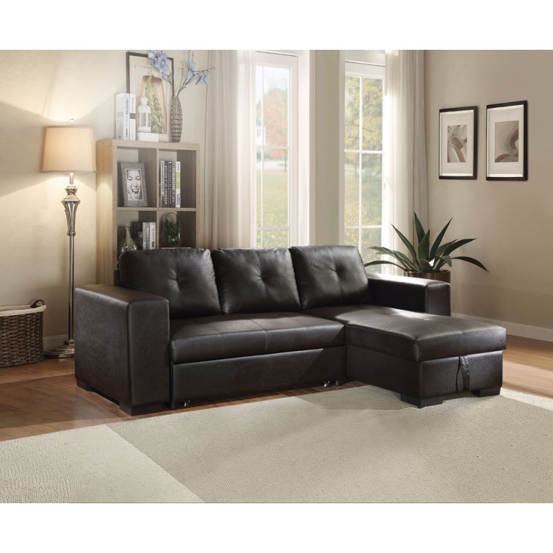 ACME Furniture - Lloyd Sectional Sofa w/Sleeper - 53345