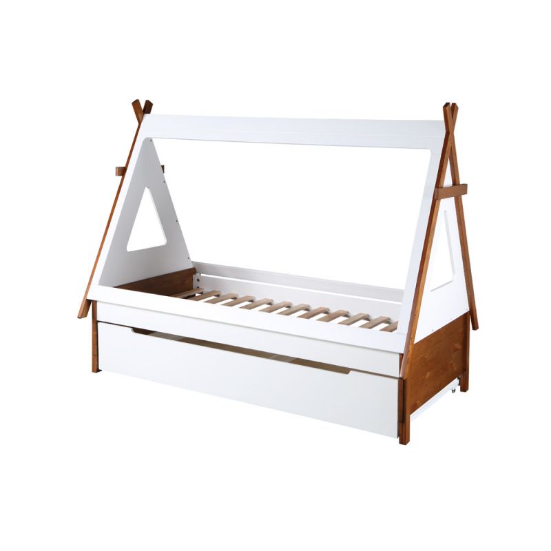 ACME Furniture - Loreen Twin Bed - Oak & White - BD01287T