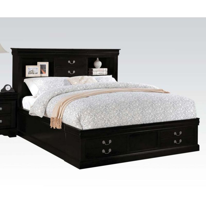 ACME Furniture - Louis Philippe III Eastern King Bed w/Storage - 24387EK