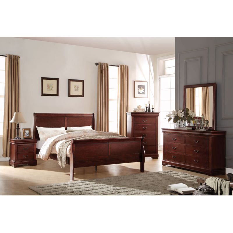 ACME Furniture - Louis Philippe Queen Bed - 23750Q