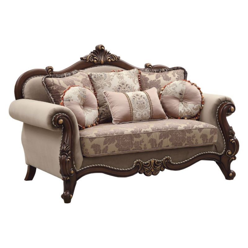 ACME Furniture - Mehadi Loveseat (w/6 Pillows) - 50691