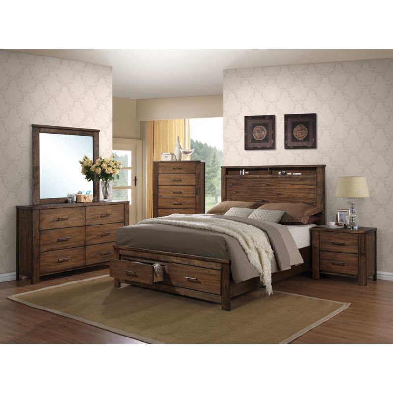 ACME Furniture - Merrilee Queen Bed w/Storage - 21680Q
