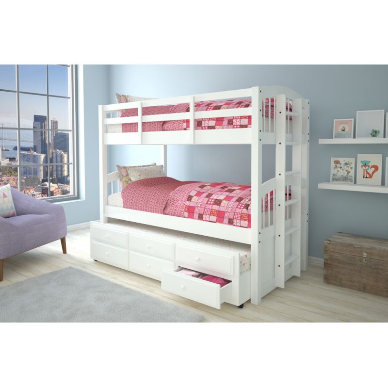 ACME Furniture - Micah Twin/Twin Bunk Bed & Trundle w/3 Drw - 39995