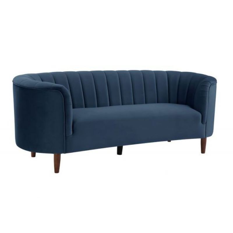 ACME Furniture - Millephri Sofa - Blue Velvet - LV00169