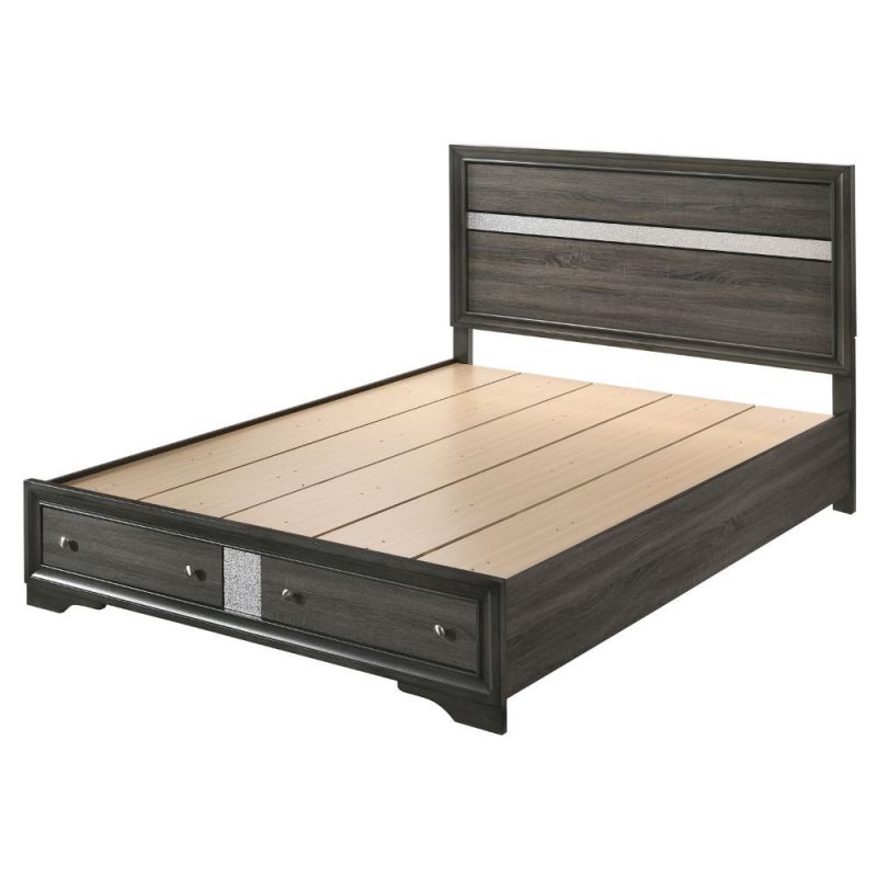 ACME Furniture - Naima Eastern King Bed w/Storage - 25967EK