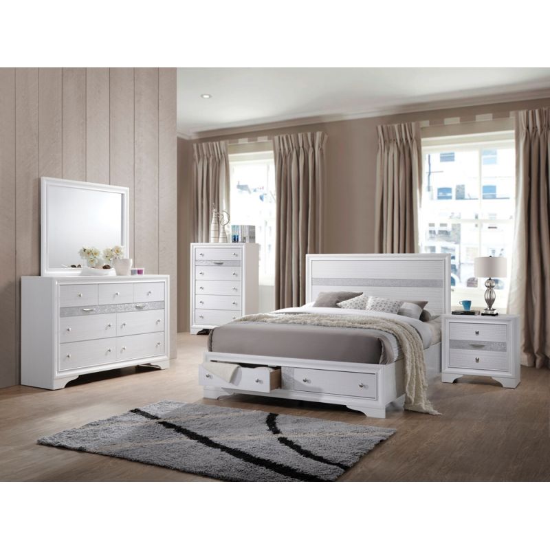 ACME Furniture - Naima Queen Bed w/Storage - 25770Q