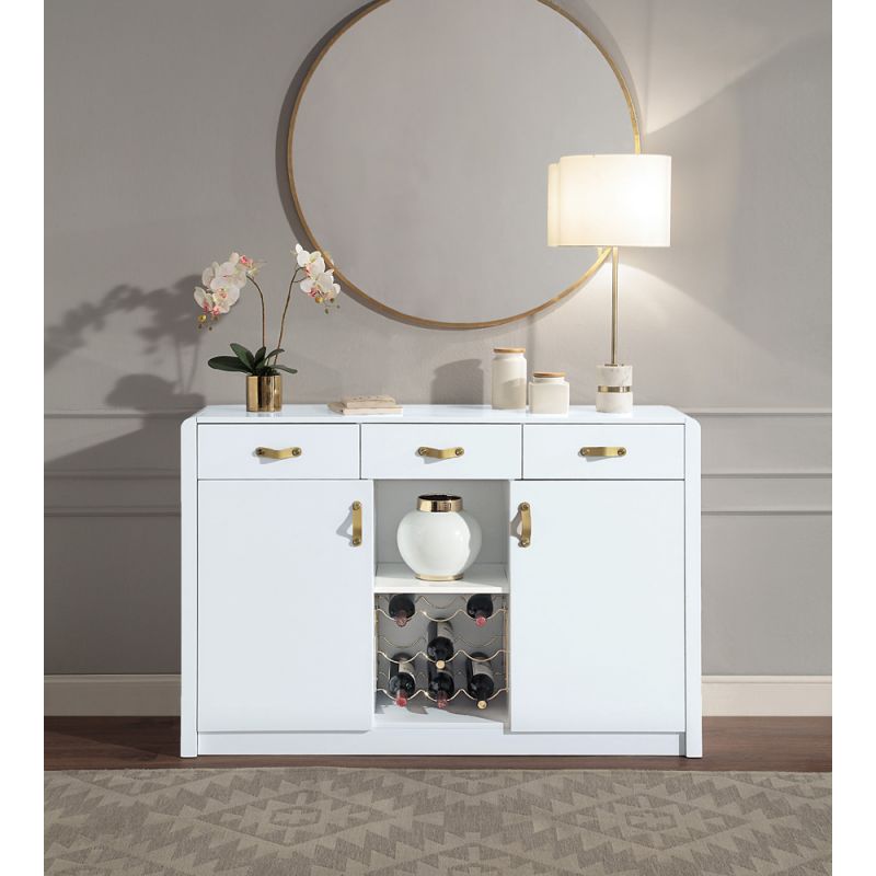 ACME Furniture - Paxley Server - White High Gloss - DN01612