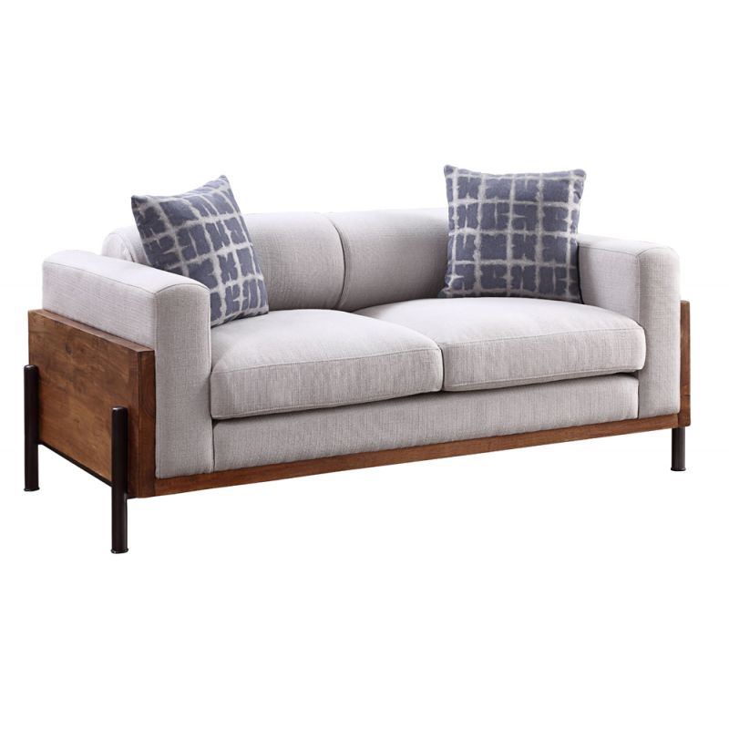 ACME Furniture - Pelton Loveseat w/Pillows - 54891