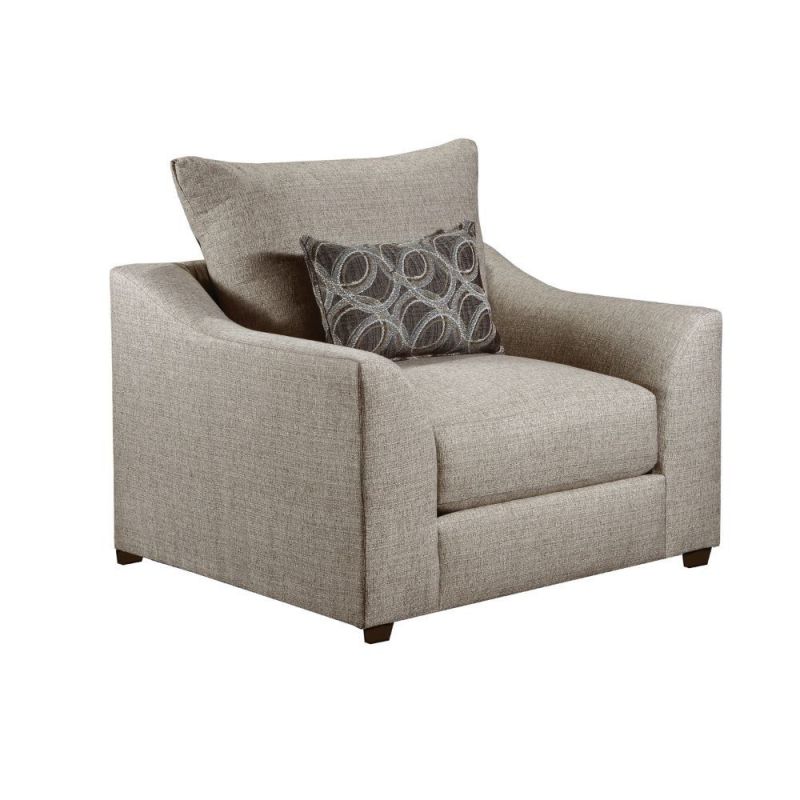 ACME Furniture - Petillia Chair (w/Swivel & 1 Pillow) - 55853