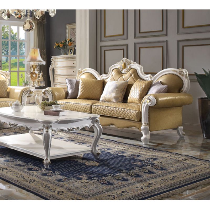 ACME Furniture - Picardy Sofa w/5 Pillows - 58210