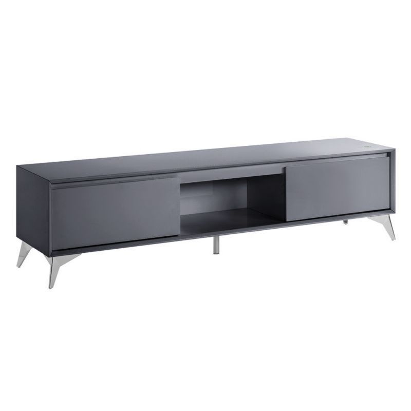 ACME Furniture - Raceloma TV Stand - Gray - 91996