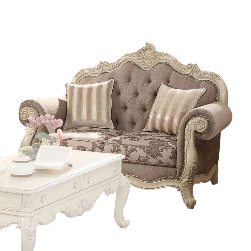ACME Furniture - Ragenardus Loveseat (w/2 Pillows) - 56021