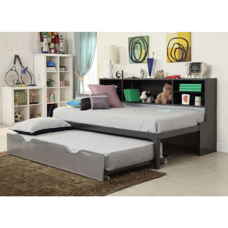 ACME Furniture - Renell Twin Day Bed w/Bookcase & Trundle - 37225T
