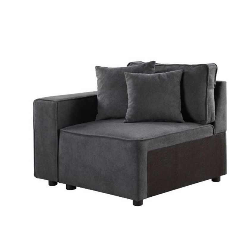 ACME Furniture - Silvester Modular Left Facing Chair w/2 Pillows - 56871