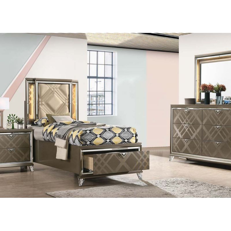 ACME Furniture - Skylar Full Bed w/Storage - 25335F