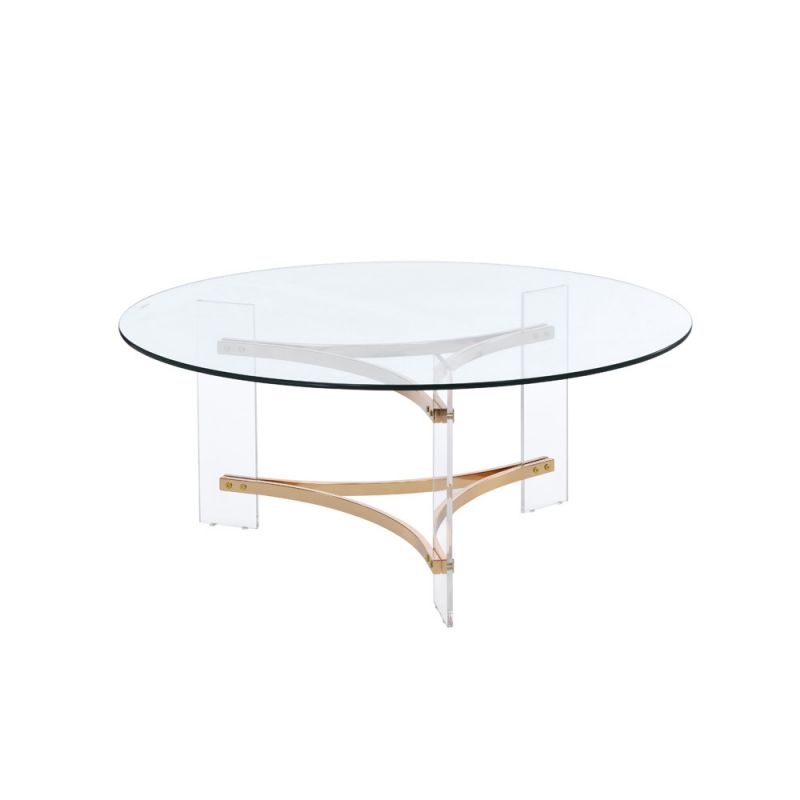 ACME Furniture - Sosi Coffee Table - Gold  - LV01083