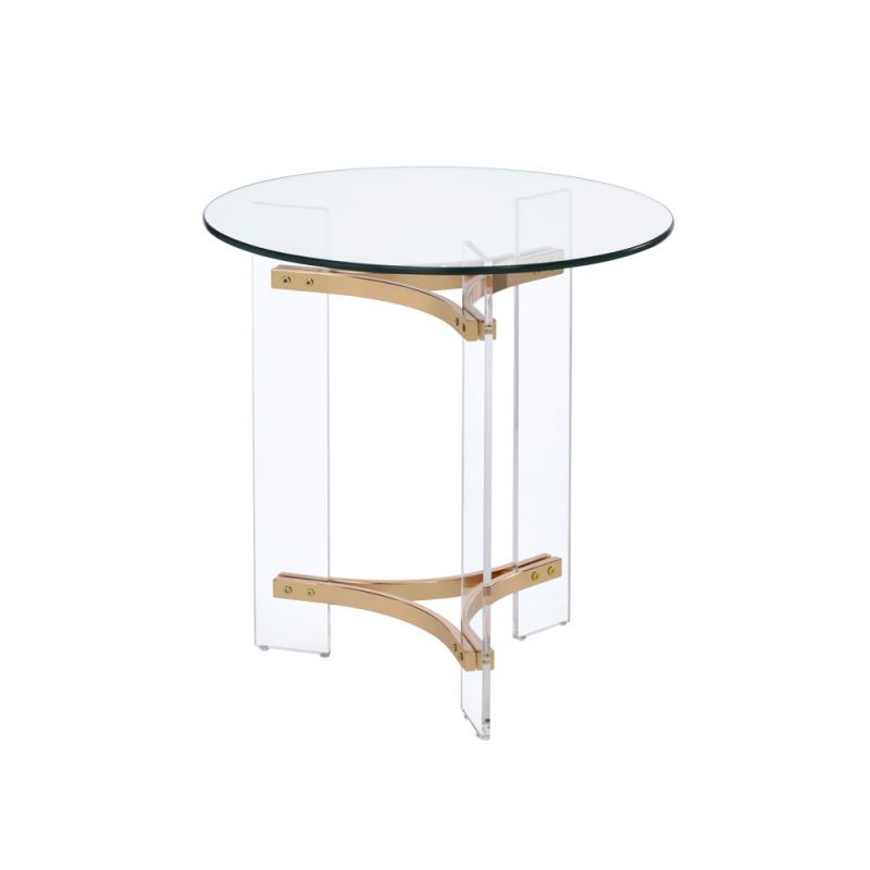 ACME Furniture - Sosi End Table - Gold  - LV01084