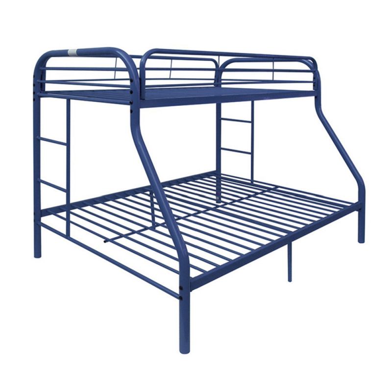 ACME Furniture - Tritan Twin/Full Bunk Bed - Blue - 02053BU