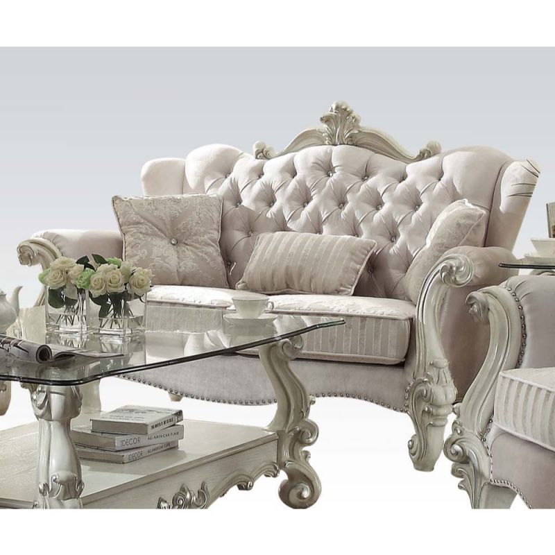 ACME Furniture - Versailles Loveseat (w/3 Pillows) - 52106