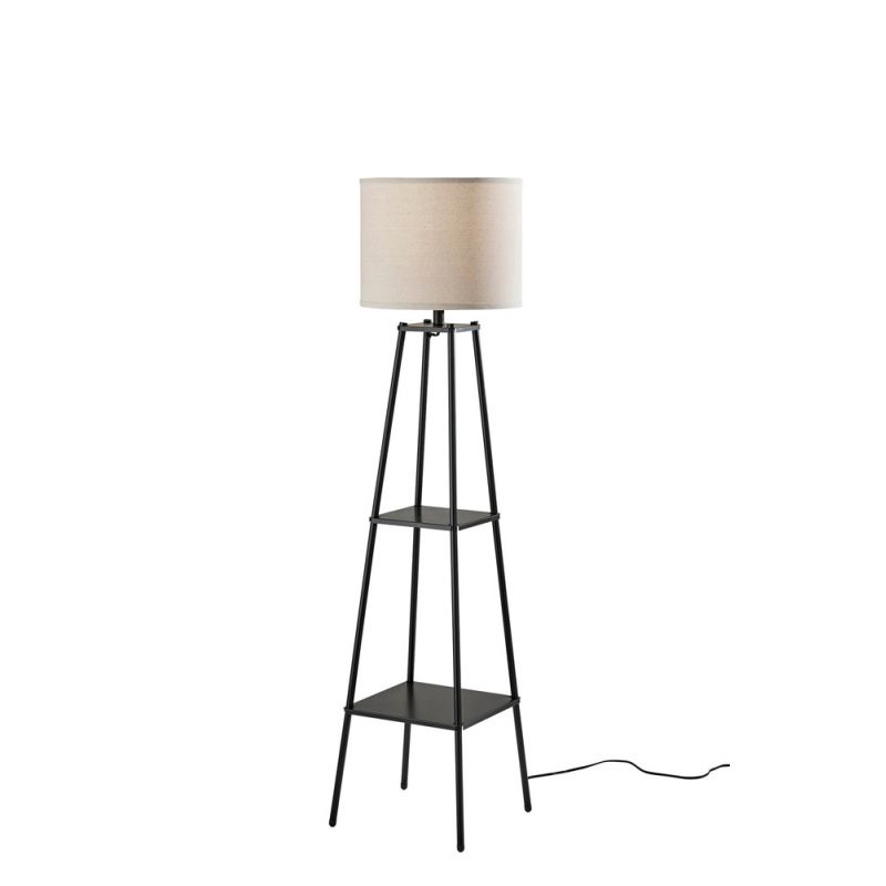 Adesso Home - Adrian Shelf Floor Lamp - SL1173-01