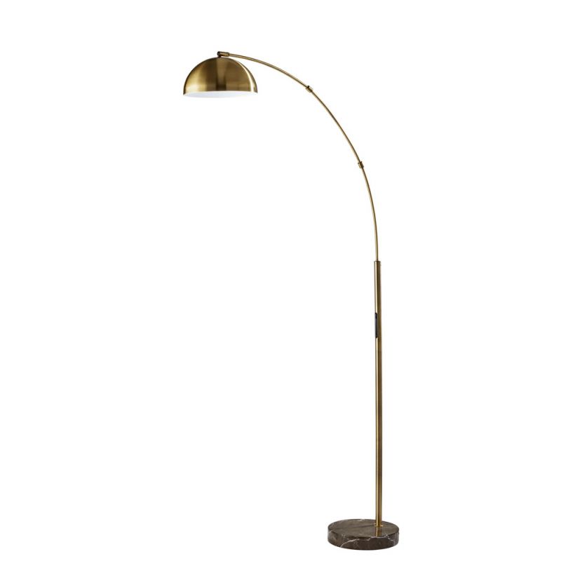 Adesso Home - Bolton LED Arc Lamp w/ Smart Switch - 4308-21