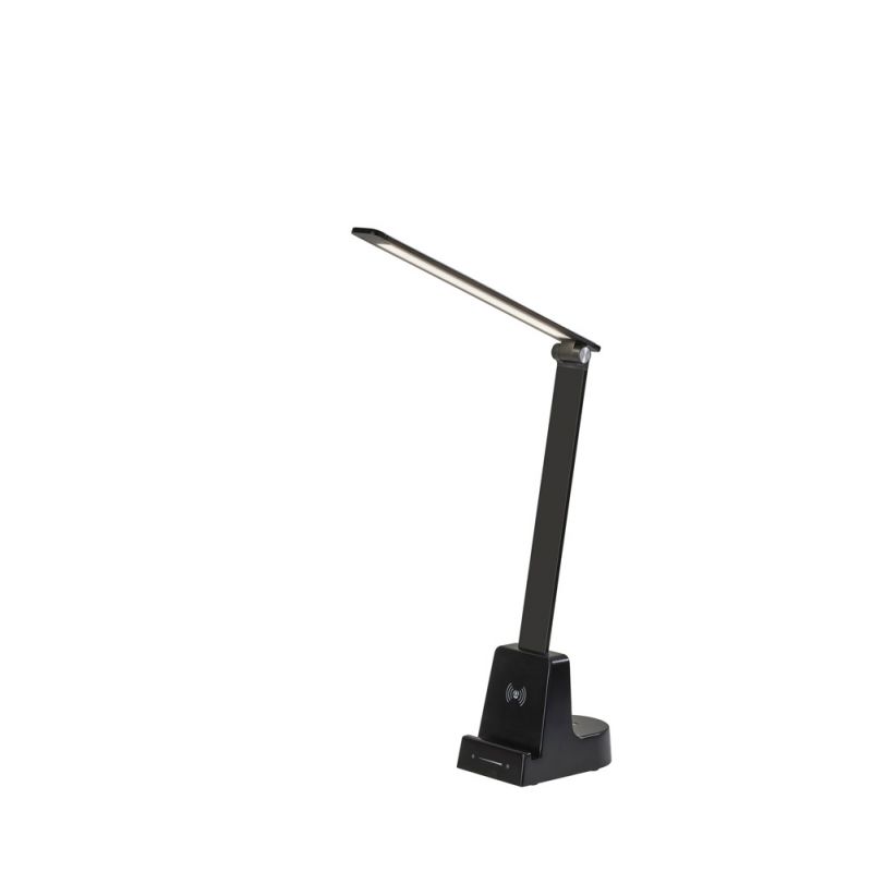 Adesso Home - Cody LED Wireless Charging Desk Lamp w/ Smart Switch - SL4922-01